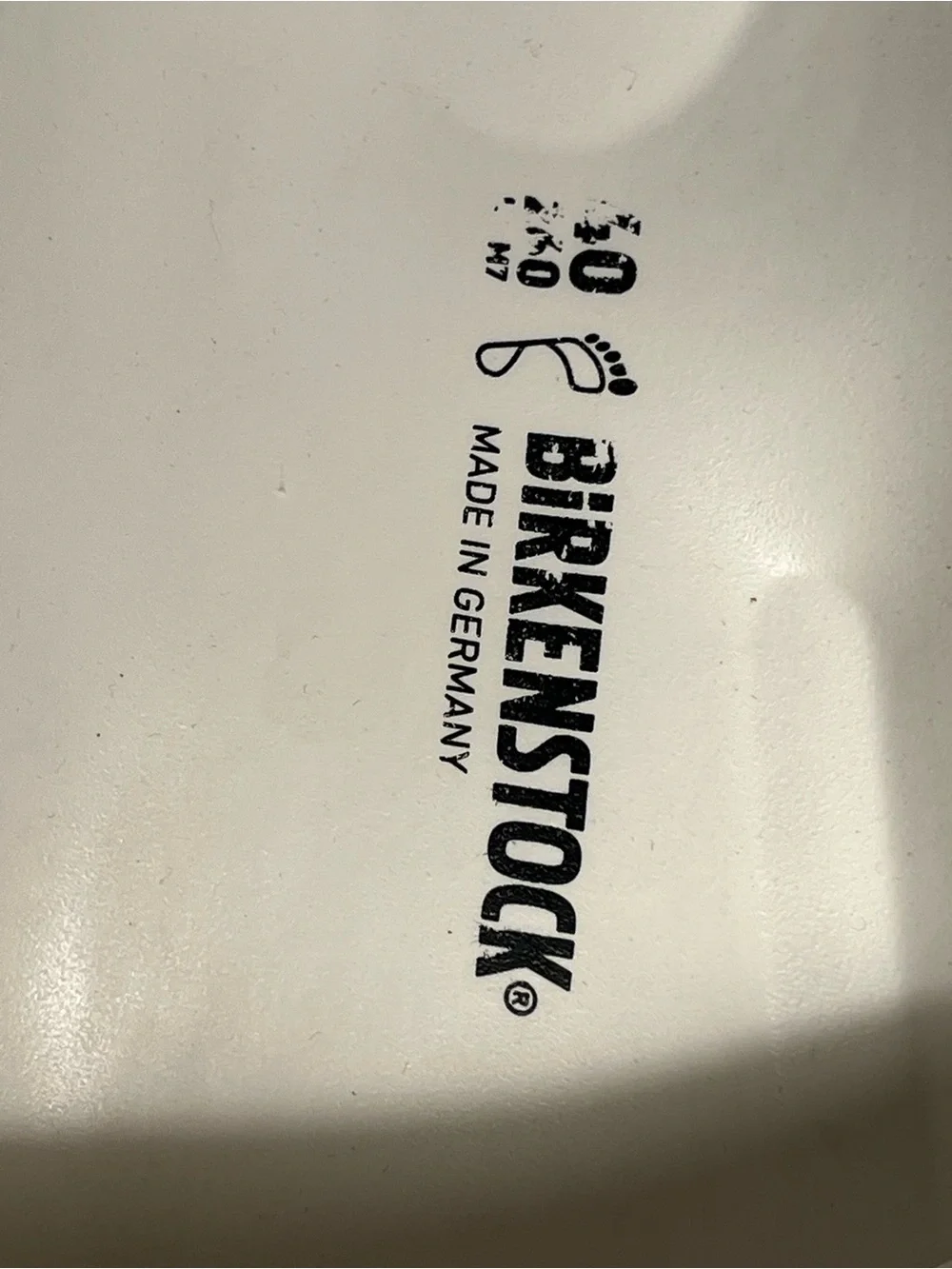 Birkenstock White EVA Slide Sandals size 40